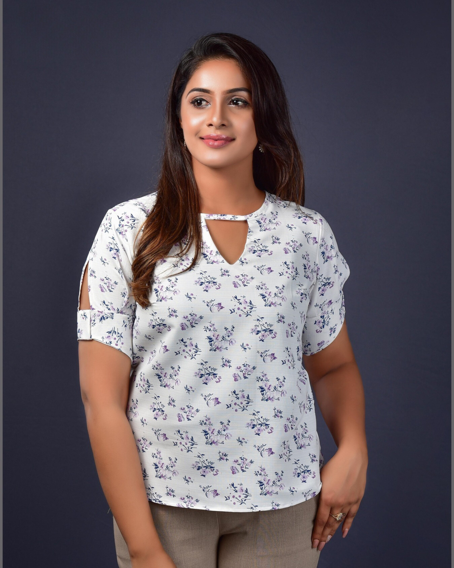 Casual Vibes – Exclusive Edition Short Sleeve Formal Blouse